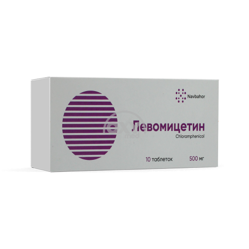 product-Levomitsetin 500 mg No 10 tabletkalari